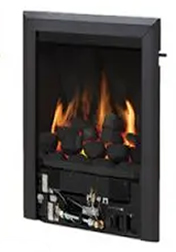 classic black  gas fire