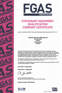 F-Gas certified aircon servicing