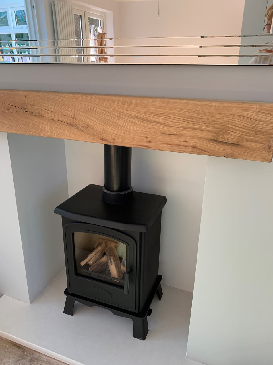 Hinckley fireplace install